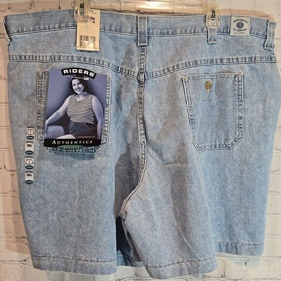 Riders By Lee Plus Size 26w Denim Shorts NWT - Picture 4 of 9